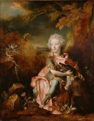 Nicolas de Largillierre (French Portrait of a Boy in Fancy Dress 
