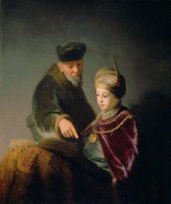 Rembrandt Harmensz. van Rijn A Young Scholar and his Tutor 