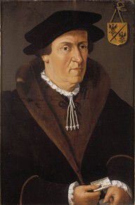 Anonieme meester midden 16e eeuw (Noordelijke Nederlanden) - Portrait of Jan de Fevere