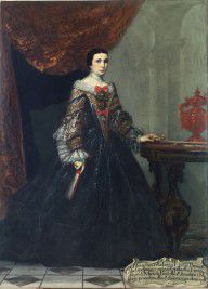 Claudio Coello Portrait of Teresa Francisca Mudarra y Herrera 