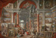 GiovanniPaoloPannini-PictureGallerywithViewsofModernRome 