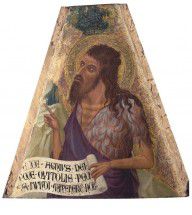 Ambrogio Lorenzetti (before 1317 - c. 1348), St. John the Baptist, 1337-42