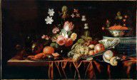 Gillemans, Jan Pauwel the elder Still-life with Fruit, Flowers and Crayfish 