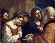 Guercino The Woman taken in Adultery 