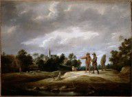 Teniers,Davidtheyounger-Peasantsconversing 