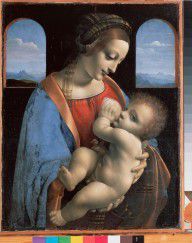 Leonardo da Vinci - The Madonna and Child (The Litta Madonna)