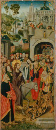 Master of the Thuison Altarpiece - The Entry into Jerusalem