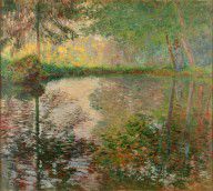 Monet, Claude - Pond at Montgeron