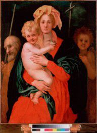 Pontormo, Jacopo da - The Virgin and Child with St Joseph and John the Baptist