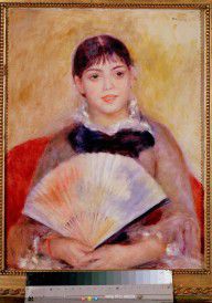 Renoir, Pierre-Auguste - Girl with a Fan