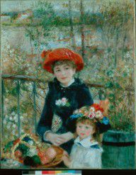 Renoir, Pierre-Auguste - The Two Sisters (On the Terrace)