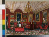 Ukhtomsky, Konstantin Andreyevich - Interiors of the Winter Palace. The Study of Grand Princess M