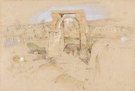 John Frederick Lewis - Ruins in Egypt