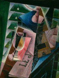 Juan Gris - Coffee Grinder and Glass, 1915
