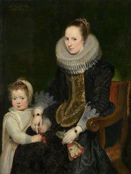 Cornelis de Vos Mother and child 