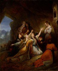 Ary Scheffer Greek Women Imploring at the Virgin of Assistance 