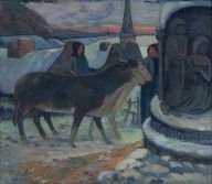 Gauguin,Paul-ChristmasNight(TheBlessingoftheOxen) 