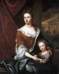 Queen_Anne_and_William,_Duke_of_Gloucester_by_studio_of_Sir_Godfrey_Kneller