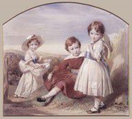 Swinburne_and_his_sisters_by_George_Richmond