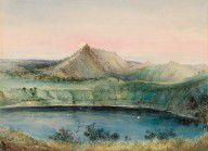 George_French_Angas_-_Blue_Lake,_Mount_Gambier