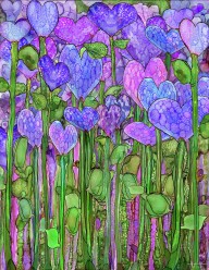 19294834 heart-bloomies-1-purple-carol-cavalaris