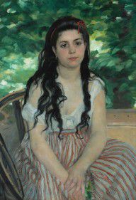 Auguste Renoir - En ete - La bohemienne