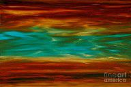 6589091_Abstract_Landscape_Art_-_Fire_Over_Copper_Lake_-_By_Sharon_Cummings
