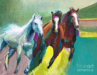 12248219_Three_Horses_On_The_Diagonal