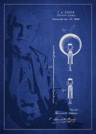 11627558_Thomas_Edison_Electric_Lamp_Patent_Drawing_From_1880