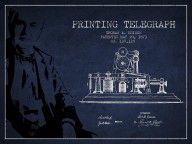 12146062_Thomas_Edison_Printing_Telegraph_Patent_Drawing_From_1873_-_Navy