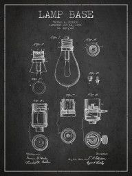 12572363_Thomas_Edison_Lamp_Base_Patent_From_1890_-_Dark
