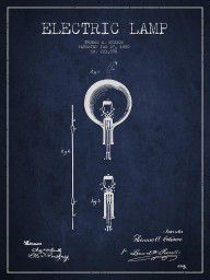 12572797_Thomas_Edison_Electric_Lamp_Patent_From_1880_-_Blue