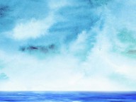 27942735 ocean-and-blue-sky-watercolor-ii-naxart-studio 7200x5400px