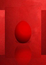 14530903_Red_Egg_On_Red_Canvas