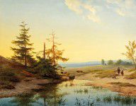 16245578_A_Moorland_With_Figures_And_Cattle_By_A_Pond