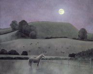 13385539_Horse_In_Moonlight,_2005_Oil_On_Canvas