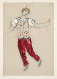 Marc Chagall - Aleko, costume design for Aleko