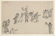 Marc Chagall - Sketch for the Choreographer, for Aleko
