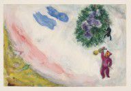 Marc Chagall - The Carnival, decor for Aleko