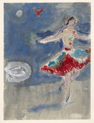 Marc Chagall - Zemphira, costume design for Aleko (3)
