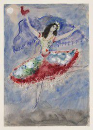Marc Chagall - Zemphira, costume design for Aleko (4)
