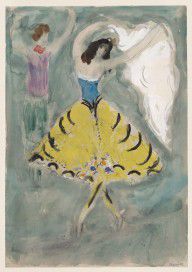 Marc Chagall - Zemphira, costume design for Aleko (5)