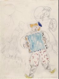 A Young Boy, costume design for Aleko (Scene III)_(1942)