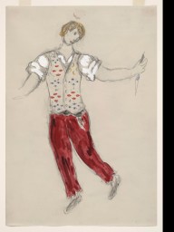 Aleko. Costume design for the ballet Aleko_(1942)