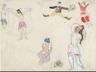 Costumes for Bathers and Peasants, costume design for Aleko_(1942)