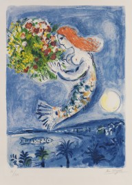 Marc Chagall-Die Bucht der Engel. 1962.