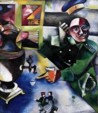 Marc Chagall-The Soldier Drinks-ZYGU7920