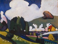 Vasily Kandinsky-Landscape near Murnau with Locomotive-ZYGU18480