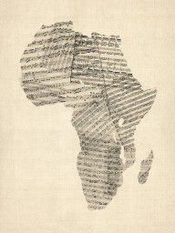 11277008_Old_Sheet_Music_Map_Of_Africa_Map