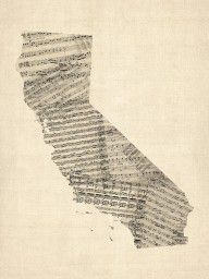11277119_Old_Sheet_Music_Map_Of_California